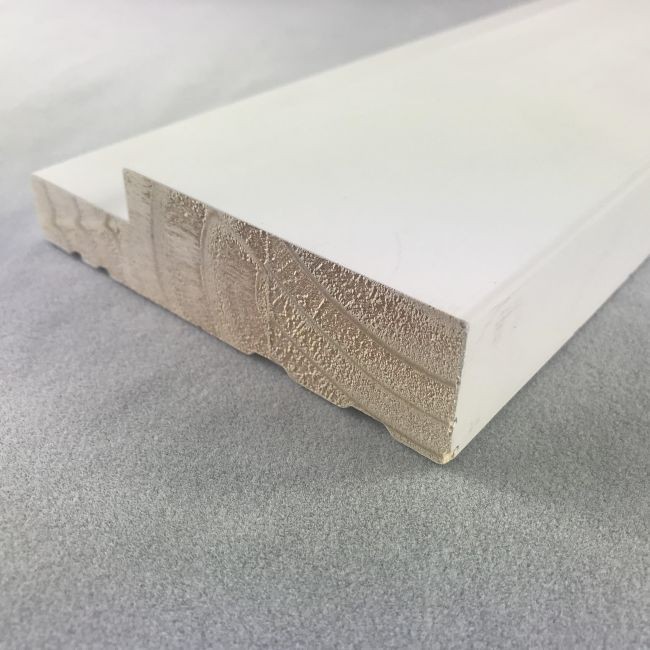 Super High Quality White Gesso Coated Wood Door Frames For Doors