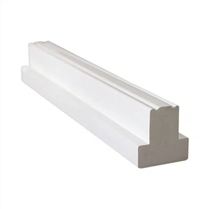 Бела грундирана ПВЦ Плантажа Компоненте затварача Дрво